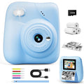 Kids Camera Instant Print, 1080P HD Kids Instant Camera by CAMCLID