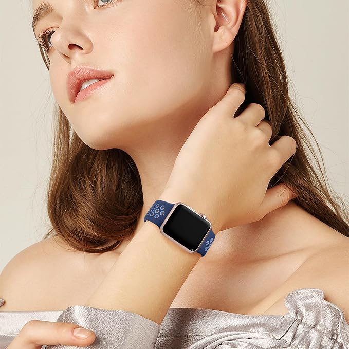 Lerobo Band Compatible with Apple Watch Band 38mm SE 3 40mm Series 11 42mm 9 - Image 4