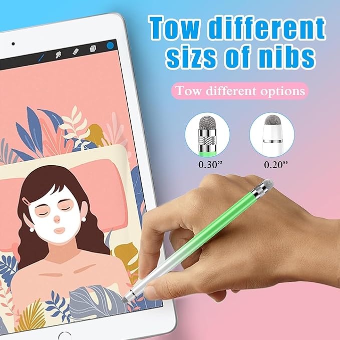 Bopomofo 5PCS Stylus Pens for Touch Screens, Stylus Pen for iPhone/iPad/Tablet - Image 5
