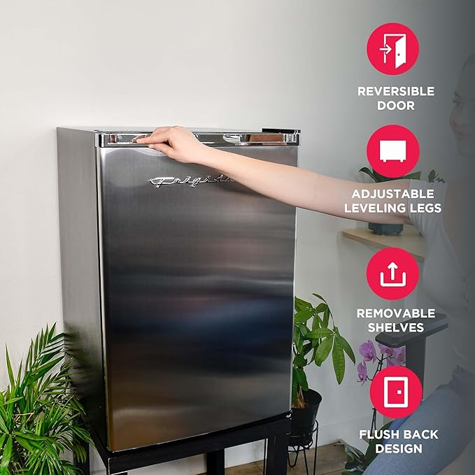 Frigidaire, 4.5 cu ft Refrigerator, Stainless Steel Door, Platinum Series - Image 3