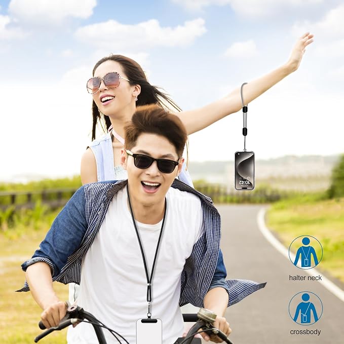 takyu Phone Lanyard, 2 Pack Adjustable CellPhone Lanyard Crossbody Neck Strap - Image 8
