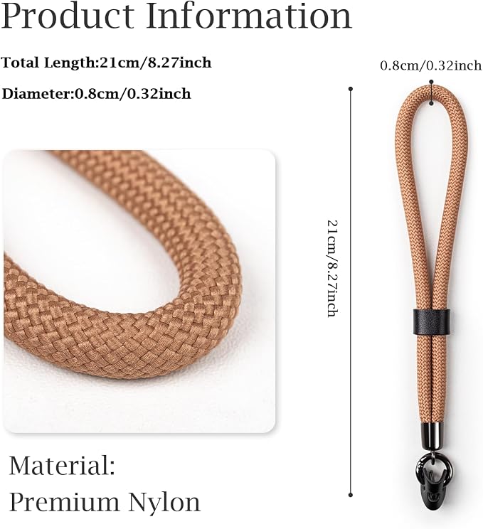 VOVMOEYA Camera Wrist Strap Rope, Camera Hand Strap Compatible - Image 2