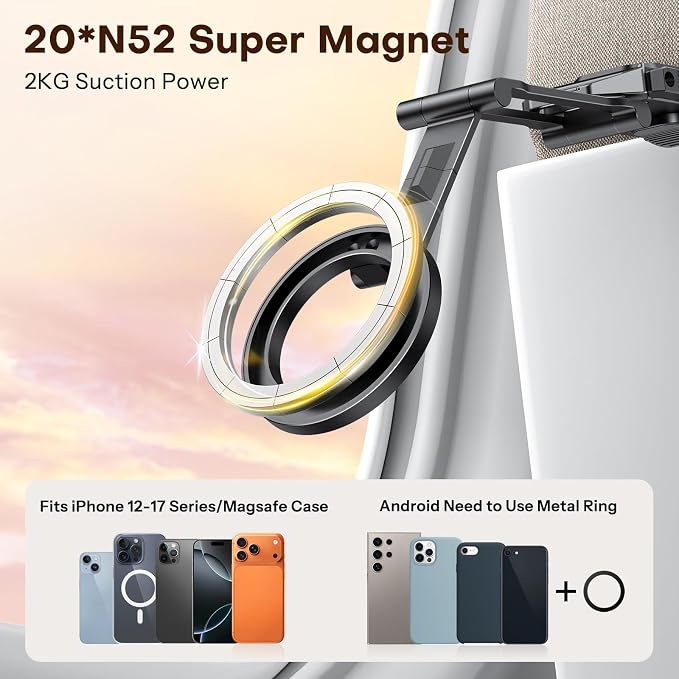 OMOTON 360°Rotating for MagSafe Tripod - Image 5