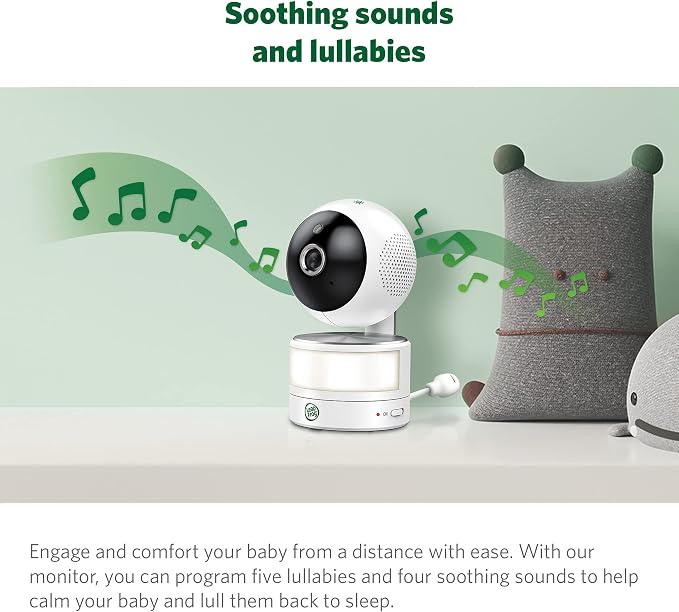LeapFrog LF915-2HD Baby Monitor, 2 Cameras, 5” 720p Screen, 360° Pan-Tilt-Zoom - Image 14
