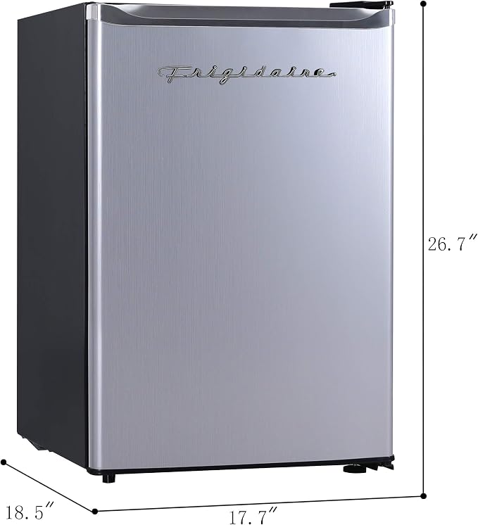 Frigidaire EFR285-6COM, 2.5 cu ft Refrigerator, Stainless Steel Door, Platinum Series - Image 2