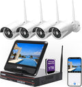 10CH Expandable Wireless Security Camera System by Cromorc