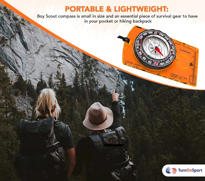 TurnOnSport Orienteering Compass - Image 5