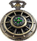 Men's Pocket Watch, Arabic Digital Dial Pocket Watches by Whodoit