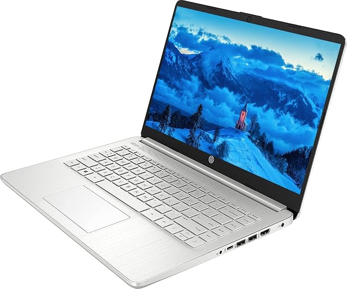 HP Premium 14'' HD IPS Laptop, Intel 11th Gen i3 Processor Up to 4.10GHz, 4GB Memory, 128GB SSD, Ultra-Fast WiFi, HDMI, Windows 11, Dale Silver, Renewed - Image 2