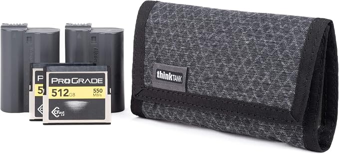 Think Tank Memory Card and Battery Wallet, Holds 2 CF or 4 SD Memory Cards by ThinkTankPhoto