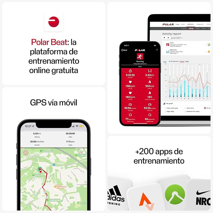 Polar H10 Heart Rate Monitor Chest Strap - Image 6