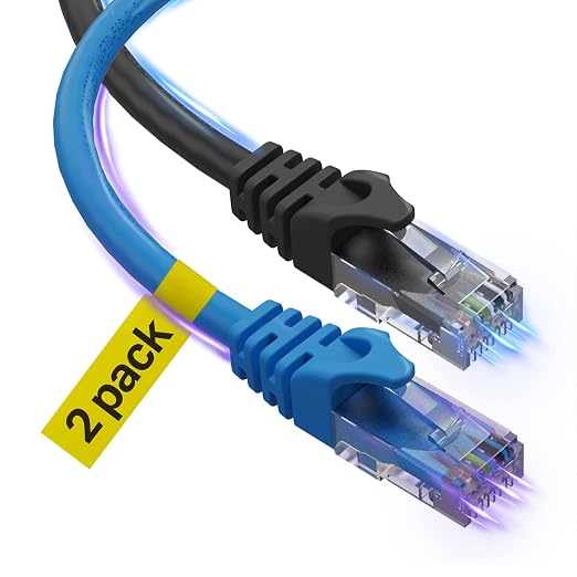 Ultra Clarity Cables Cat6 Ethernet Cable, 50 Feet LAN, utp Cat 6, cat 6e by UltraClarityCables