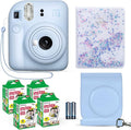 Fujifilm Instax Mini 12 Instant Camera Pastel Blue + Fuji Film Value Pack + by FUJIFILM