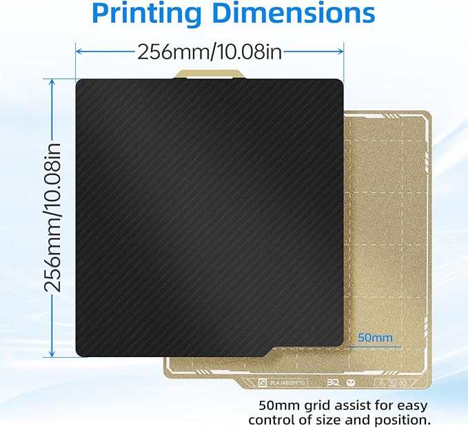 BIQU Designer Series Smooth PET+Textured PEI Build Plate - Image 7