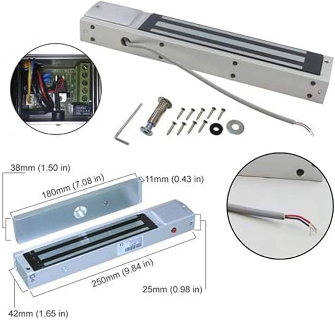Water Proof Metal Keypad Reader 4 Doors Access Control Kit Outdoor Install - Image 4