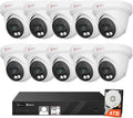 - Anpviz 16CH 4K PoE Security Camera System, 10x 8MP Wired IP Turret Cameras by AnpvizSecurity