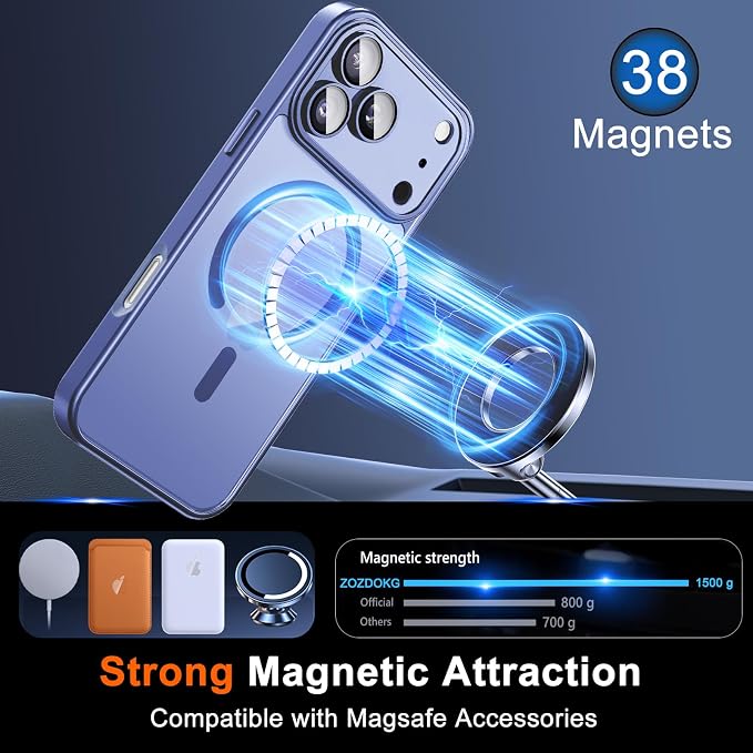 for iPhone 17 Pro Case with Privacy Screen Protector and Camera Protection - Image 3