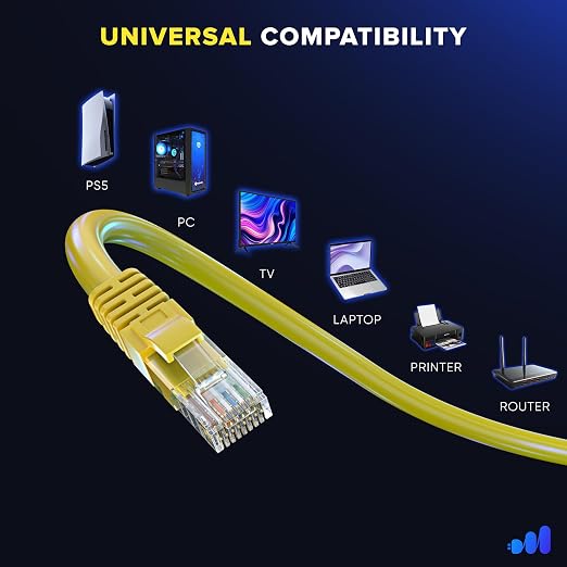 Maximm Cat 6 Ethernet Cable 7 ft - Image 6
