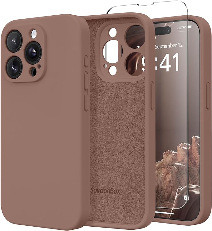 Magnetic for iPhone 15 Pro Max Case, Compatible by SUYDANBOX