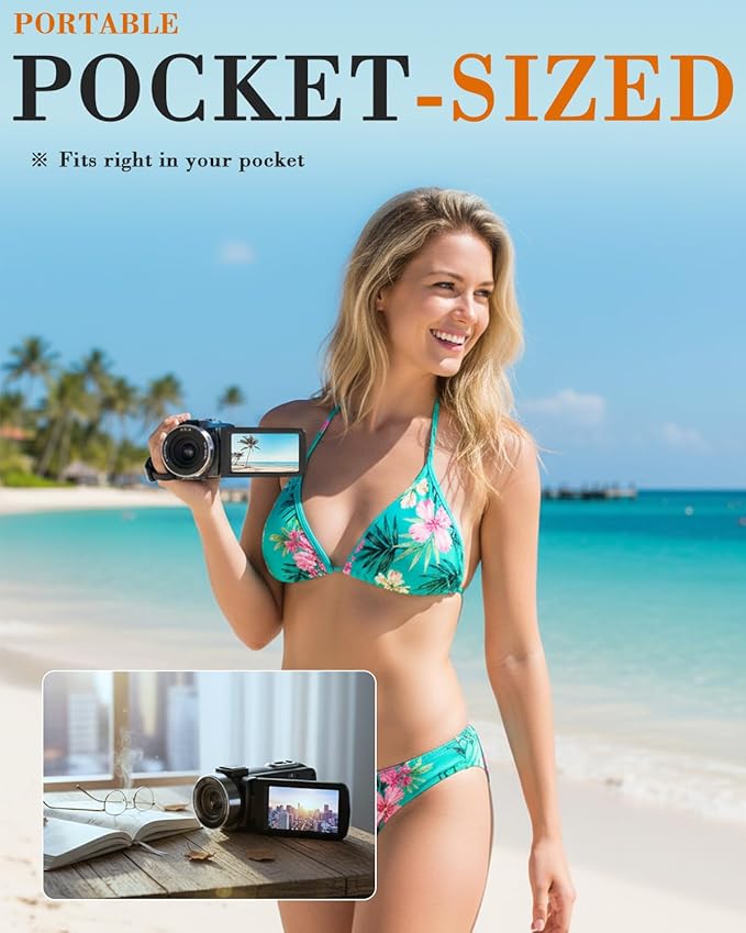 8K 64MP Video Camera 18X Digital Camcorder Video Camera - Image 5