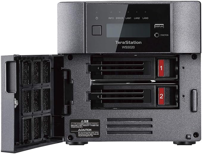 BUFFALO TeraStation WS5220DN 2-Bay Windows Server IoT 2025 Desktop NAS 4TB - Image 7