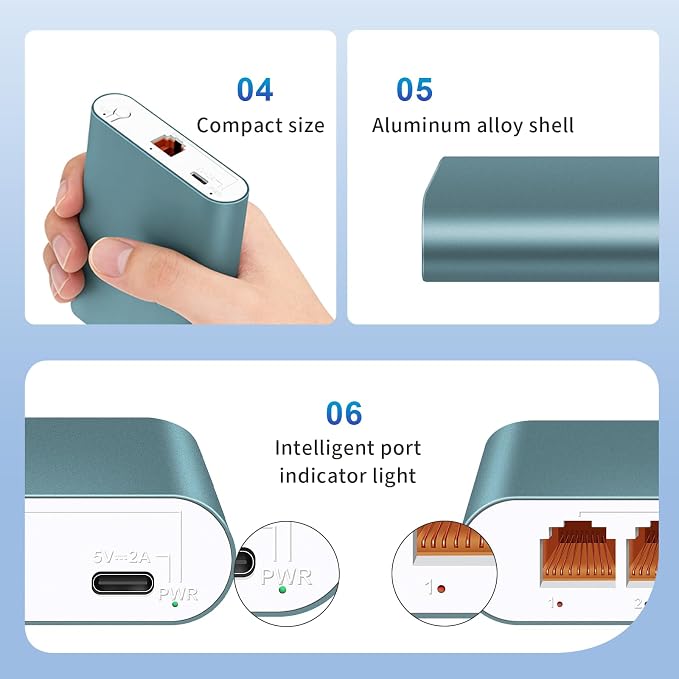 1 to 4 2.5Gbps Ethernet Splitter - Image 6