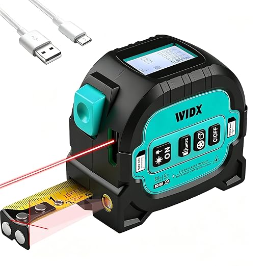 WIDX 3-in-1 Laser Tape Measure by Unknown
