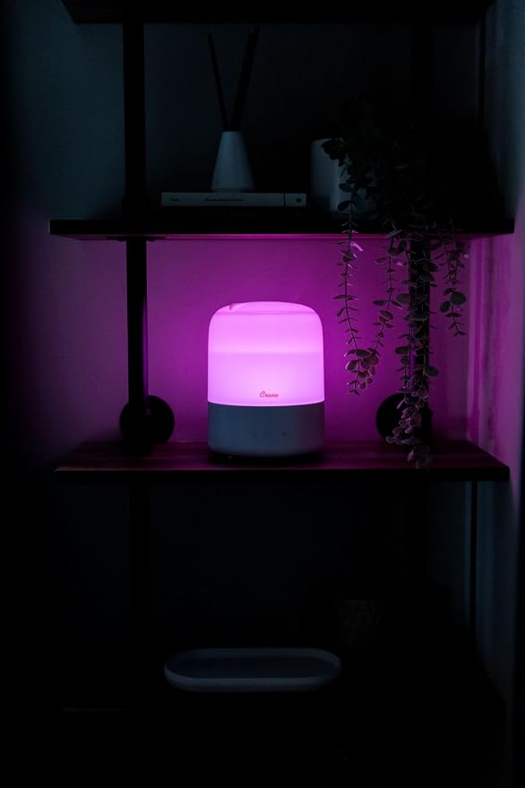 Crane Top Fill Mini Humidifier for Bedroom and Nursery 3-In-1 Essential Oil Diffuser Sleep Light 0.5 Gallon Baby Humidifier - Image 10