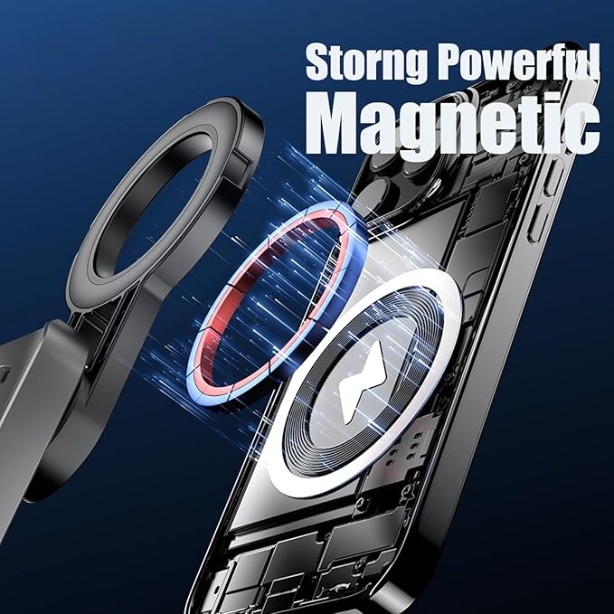 4 in 1 Magnetic Tripod Pocket Selfie Stick Extends to 1.5ft Cell Phone Stand - Image 2