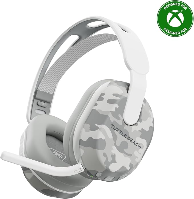 Turtle Beach Stealth 500 Wireless Multiplatform Gaming Headset for Xbox, PC | Xbox Series X|S, Xbox One, Bluetooth, 40mm Drivers, Rechargeable 40-Hr Battery, Flip-to-Mute Mic, Memory Foam, Arctic Camo by Unknown