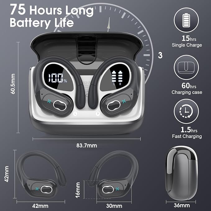 AI Translation Earbuds Real Time, 164 Language Translator Earbud 3-in-1 - Image 4