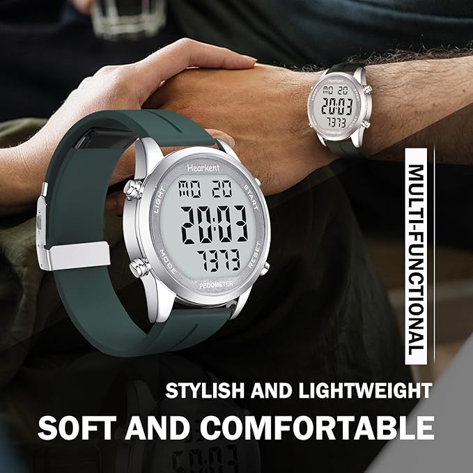 Pedometer Watch for Walking for Senior No App Required - Image 5