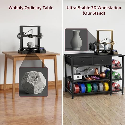 3D Printer Stand with Filament Storage - Image 3