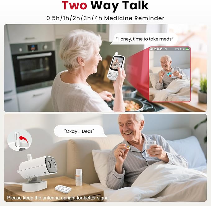 CallToU 2-Way Talk Baby Monitors - Image 2