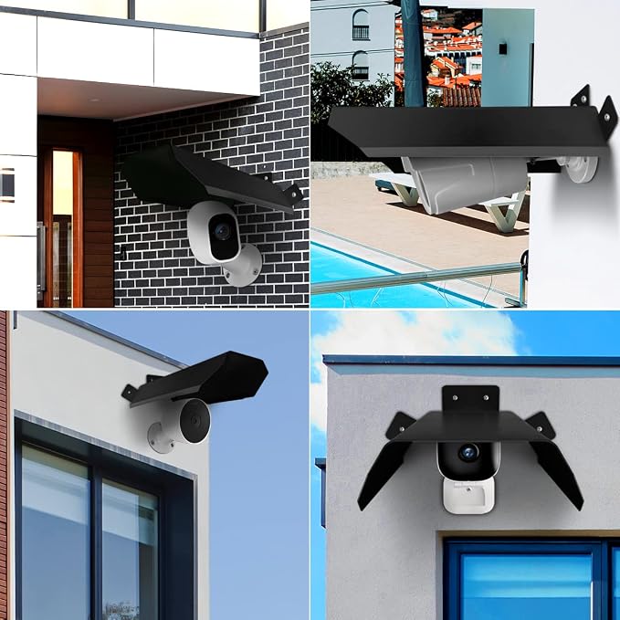 OOSSXX Universal Security Camera Sun Rain Cover Shield - Image 7
