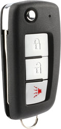 Car Key Fob Keyless Entry Flip Remote fits Nissan & Infiniti by USAREMOTE