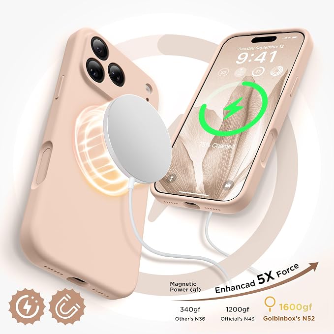 GolbinBox Magnetic for iPhone 17 Pro Case, Compatible - Image 3