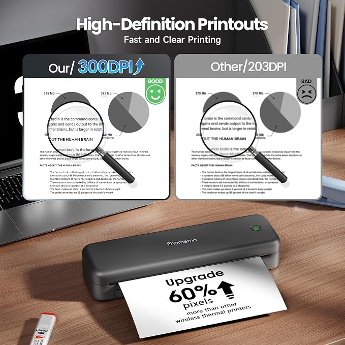 Phomemo M834 Portable Printer Wireless - Image 3