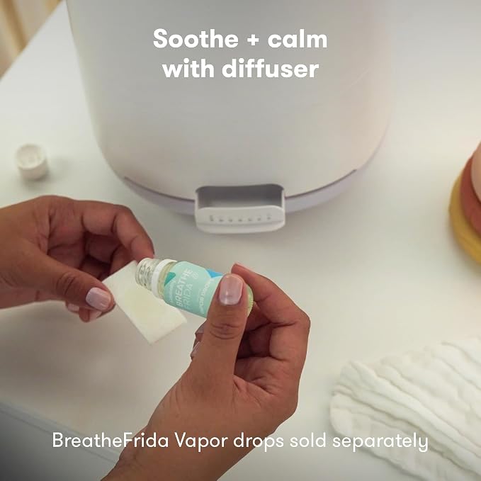 Frida Baby 3-in-1 XL Top Fill Humidifier for Bedroom, Cold & Flu Relief, 6L Tank Cool Mist Humidifier + Diffuser for Large Rooms, Mold Resistant, Nightlight, Auto-Off, Quiet, Essential Oil Diffuser - Image 6