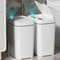 Vanpopubs 2 Pack 2.7 Gal Bathroom Trash Can by VANPOPUBS