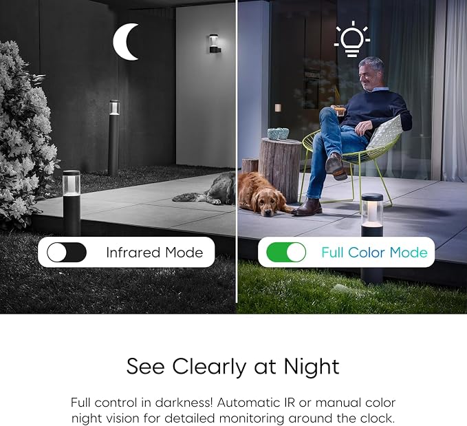 VSTARCAM Indoor Security Camera, 2K Dual Lens WiFi Camera - Image 3