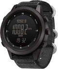 NORTH EDGE Military Watch for Men Large Face Tactical Survival Digital Wrist by NORTH+EDGE