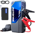 AUTOONE M4 Jump Starter 8000A Car Battery Jumper Starter Portable, 12V Jump Pack (All Gas/12L Diesel) Jump Box for Car Battery with Built-in Booster, Storage Case, LED Light, Jumper Cables by AUTOONE