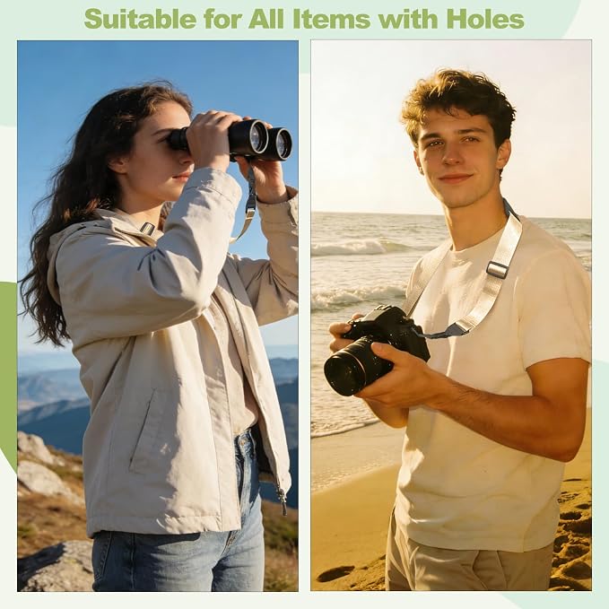 Universal Shoulder Strap, Removable Neoprene Padded Camera Strap, Adjustable - Image 3