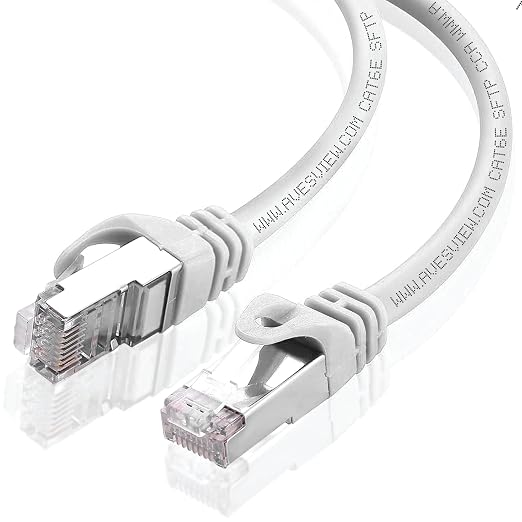 CAT 6 Shielded 100 FT Ethernet Cable, Indoor High-Speed 10Gbps Shielded 100 - Image 3