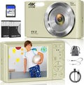 Digital Camera, FHD 4K 44MP Digital Camera, 16X Digital Zoom, Digital Point and by CEYE