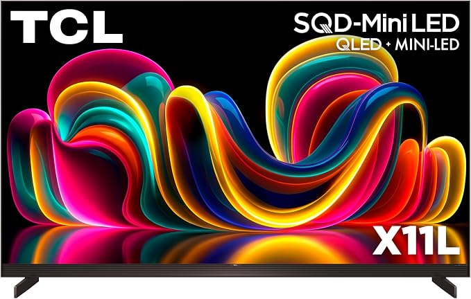 TCL 75 Inch Class X11L | SQD-Mini LED | 75X11L, 2026 Model | 144HZ Ultimate Brightness & Contrast Dolby Vision | Up to LD20K Precise Dimming | Gemini AI Smart Google TV | Dolby Atmos Bang & Olufsen by TCL