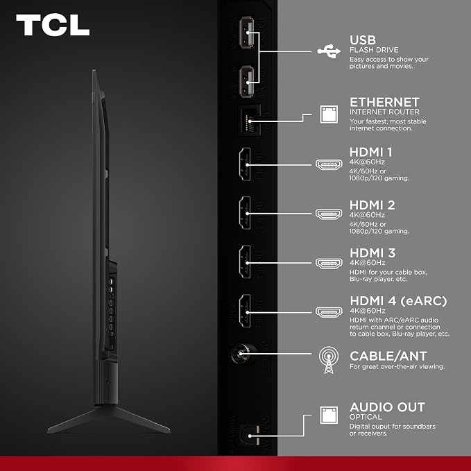 TCL 75-Inch F7D Series 4K QLED (75F7D, 2026 Model) with Dolby Vision HDR & Dolby Atmos Smart TV with Fire TV, Alexa+, Game Accelerator 120, High Brightness LED Backlight, Dolby Atmos and Voice Control - Image 3