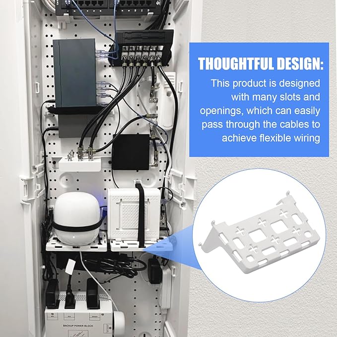 2PCS 49605-aub Structured Media Panel Accessories Enclosure Universal Shelf - Image 3