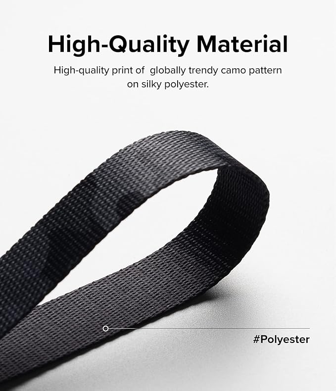 Ringke Hand Strap Designed for Camera Strap and Phone Strap, Adjustable Sturdy - Image 4